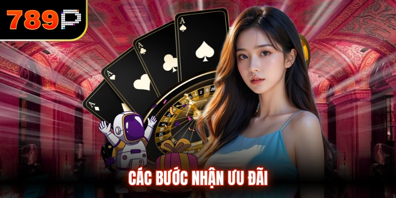 Các bước nhận ưu đãi